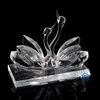 excellent design crystal swans creative home decoration car Interior furnishing articles