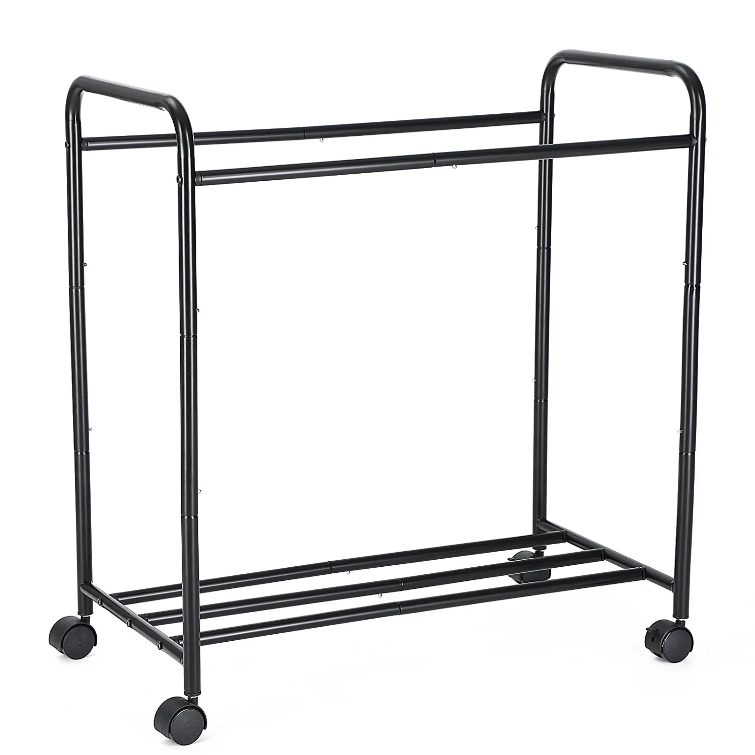 Hot Selling Household Dirty Laundry 3 Sections Cloth Laundry Cart With