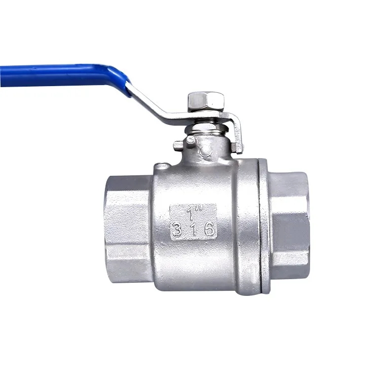 1000wog14 4 Inch 2pc Stainless Steel Cf8 Cf8m Ss304 Ss316 Ball Valve