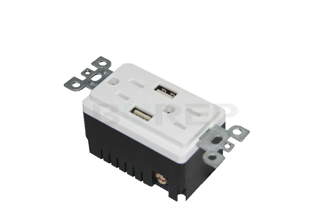 Bas152usb Canada Style Electrical Wall Vertical Power Socket Buy