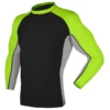 Long Sleeve Top Shirts Skins Tee Rash Guard Compression Base Layer