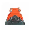 Powerful hydraulic plate compactor dealing with solid waste factory excavator