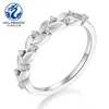 White Engagement Commitment Rings Poland 4 Grams Gold Rings For Men