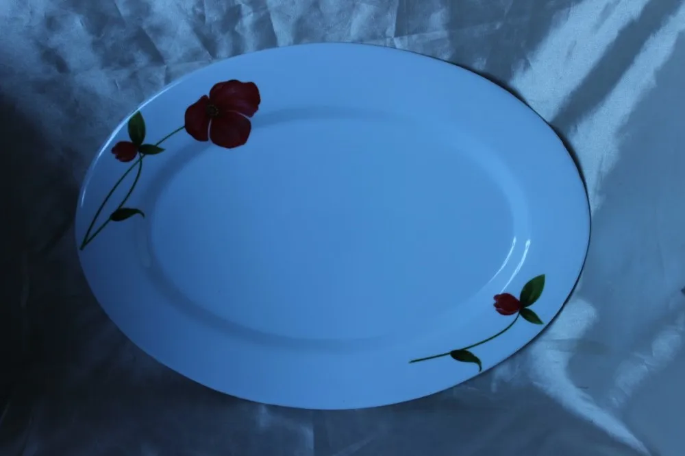 14inch melamine fruit salad plate