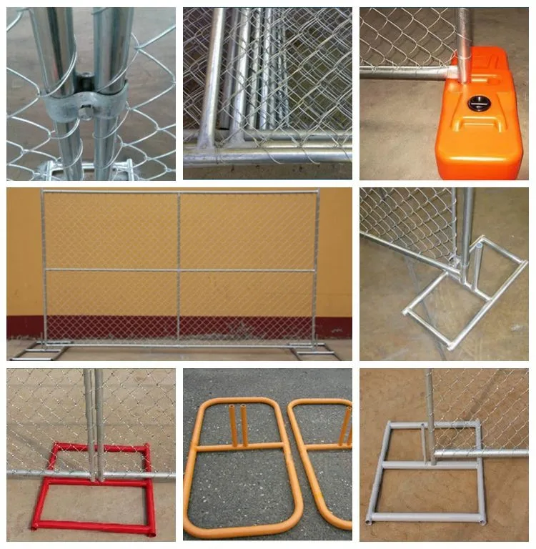 Temporary construction fence chain link temporary fence for sale