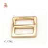 OEM design Zinc Alloy Buckle ring tri-glide adjuster for leather bags
