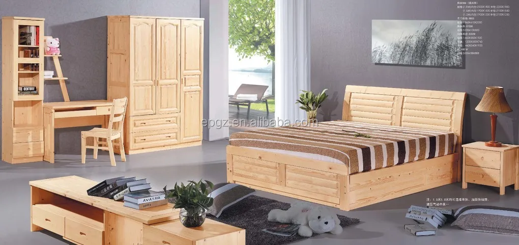 2018 Nuevo Diseño Niños Cama De Madera Maciza Cama Litera Con Cajón Al