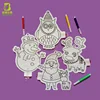 Christmas Flavor Kids Painting Inflatable Ballon DIY 3D Educational Development Toys