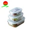 Multifunctional glass housewares rectangle bread baking dish wholesale food container