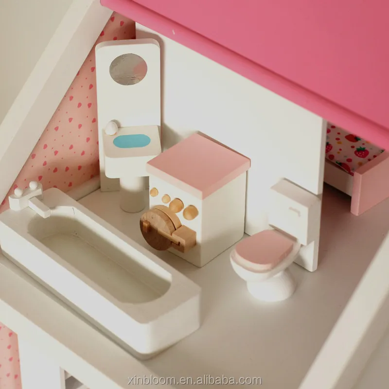wooden doll house