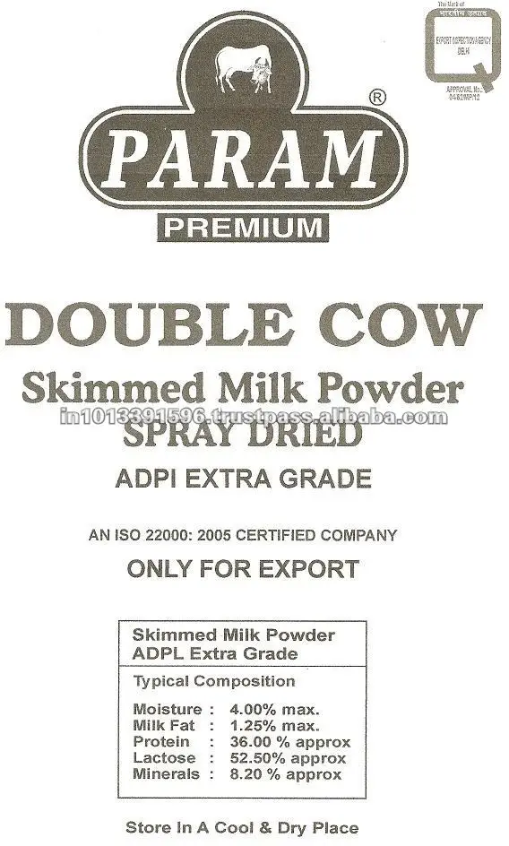 High Quality Fresh Skim Milk Powder Supplier Exporter From India For