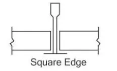 square edge