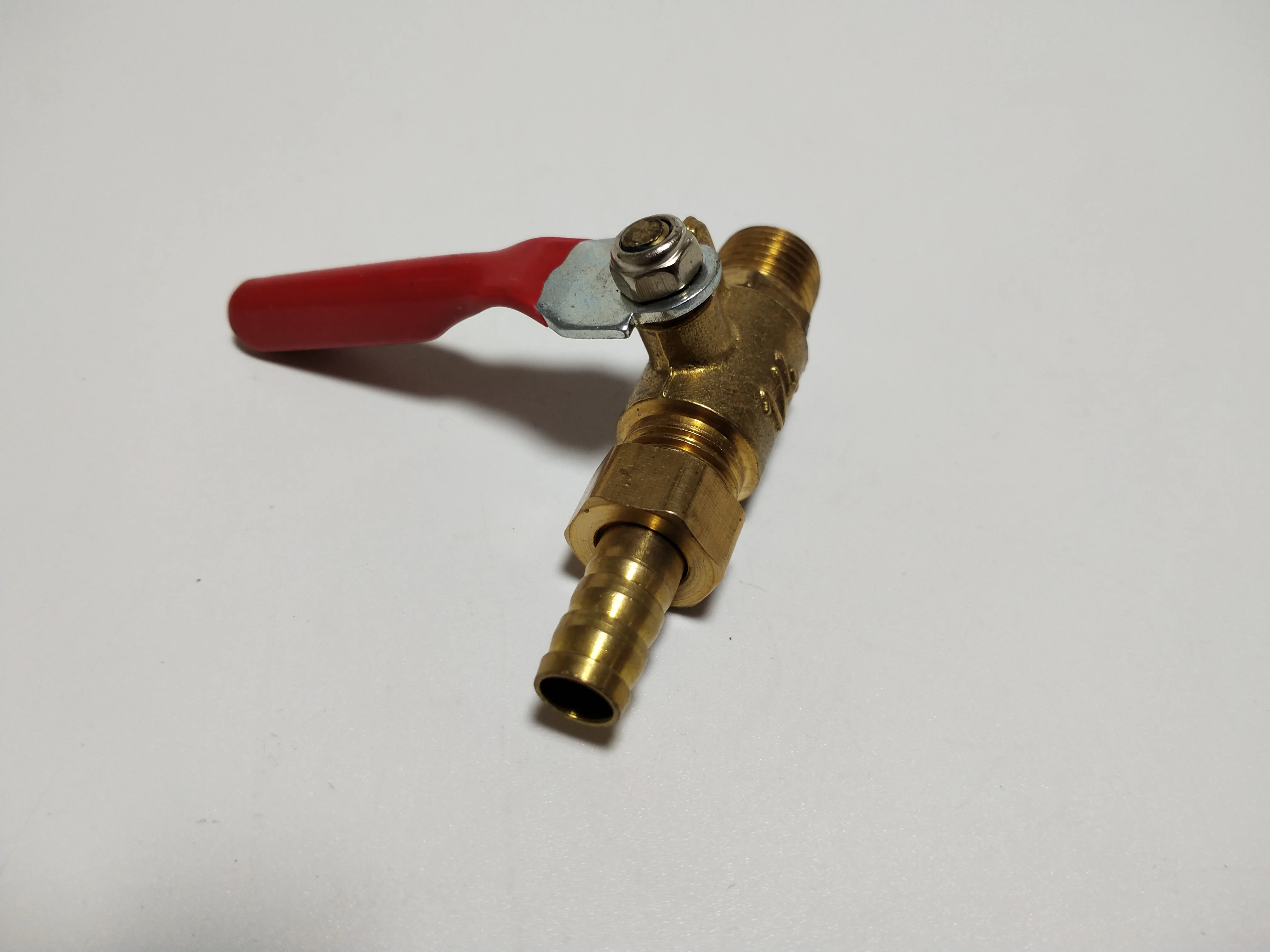 1/4" Bsp Ball Valve Threads Tap Male Female Air Compressor Hose Brass HandlYD 