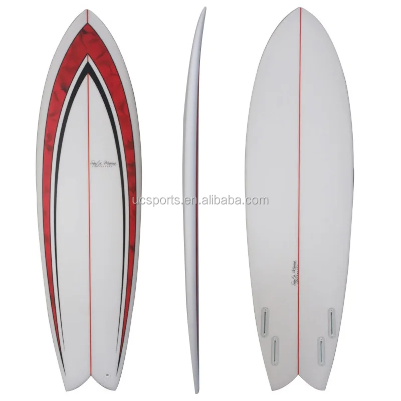 Short Surfboards High Performance Pu Foam Surfboard 6'*20.5" * 2 2/5