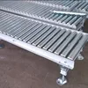 Low carbon steel gravity roller conveyers