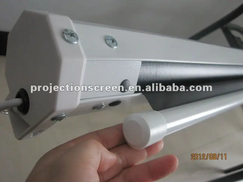 2014 Hot Sale Wall Mount Motorized Projector Screen High Ceiling