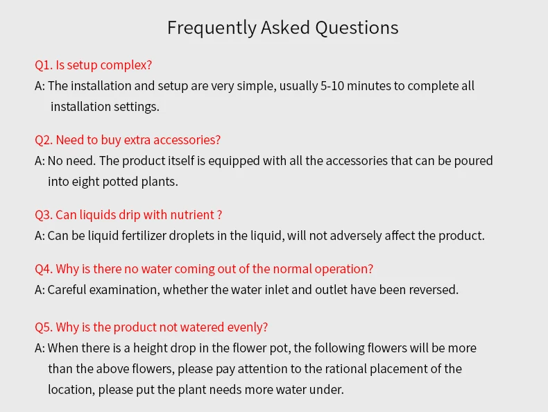 Kamoer Automatic Micro Drip Irrigation System Timing Intelligent Watering Pump