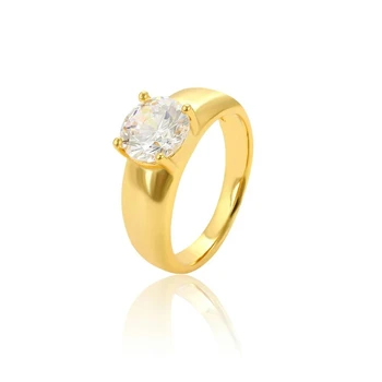 24k gold plated ring