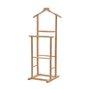 Eco-friendly Bamboo Heat Coat Bedroom Clothes Hanger Stand, Standing Coat Rack