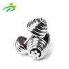 China suppliers gym scarlet letter file by electroplating dumbbell