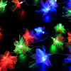 Eco-friendly and high quality Fiber optic Lights 20 Led Solar Powered Fairy String Lights for wedding,garden,Christmas Outdoor