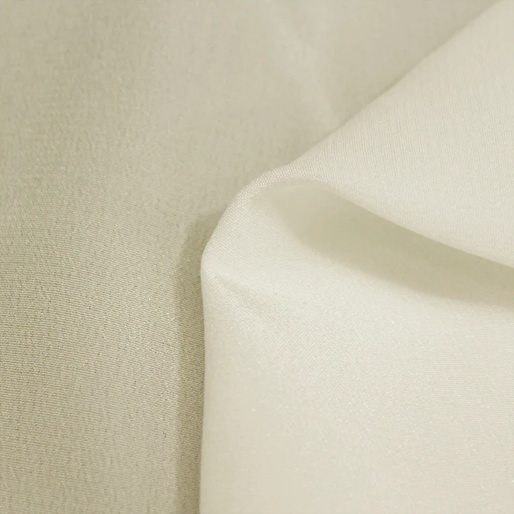 Small Quality Export Shinny And Soft Women Dress 100 Silk Crepe Textile