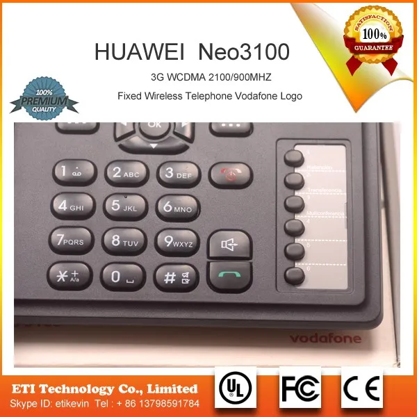 Huawei Vodafone Neo3100 Landline Phone With Slot Gsm Mobile Desk Phone