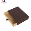 Industrial Use Custom cardboard matte black drawer paper box wholesale packaging gift box with ribbon
