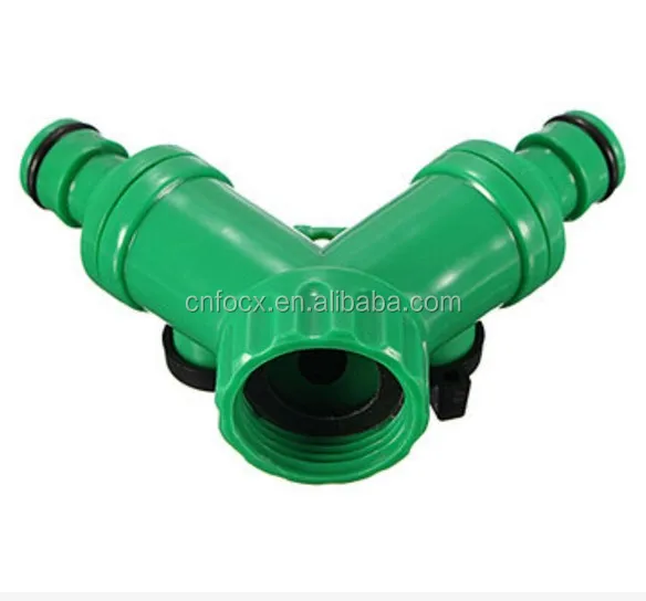 Screw Hose Pipe Splitter 2 Way Connector Adaptor Garden / Garden Hose