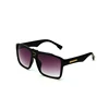 FONHCOO Customized Logo Black Square Big Frame Sun Glasses Sunglasses Brand Free Sample