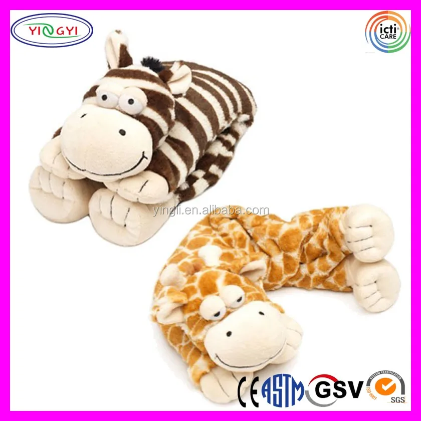 cozy plush wheat bag animal