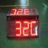 IP65 double face 88:88 led time&temperature display/HH:MM:SS clock countdown led sign