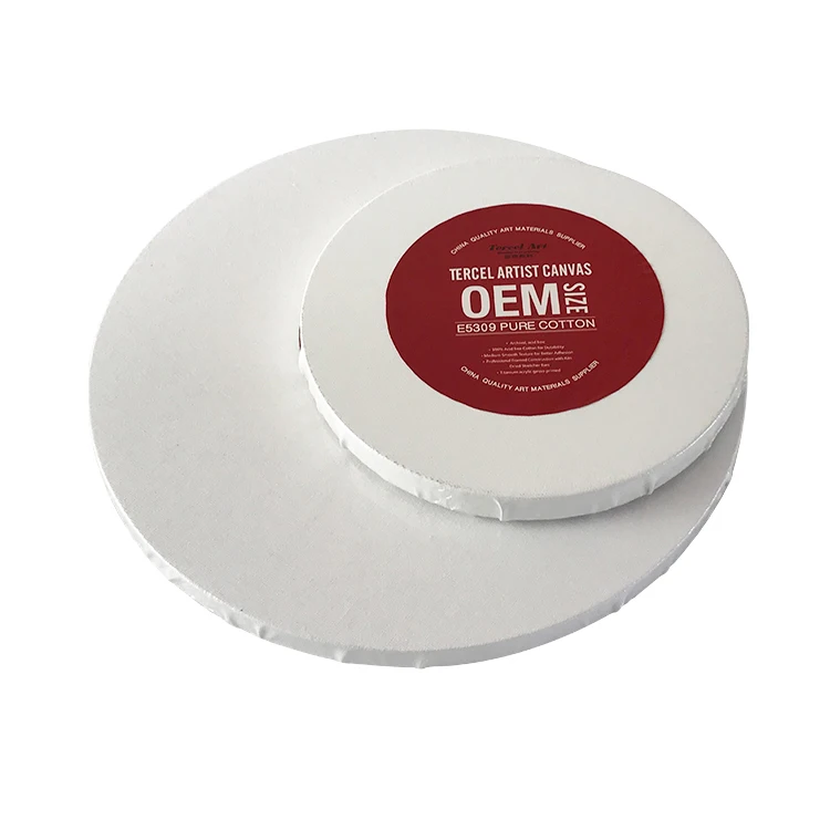 Wholesale Factory Art Supply Pure Cotton Stretched Canvas For Studio