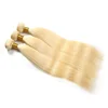 613 blonde color brazilian hair machine made weft extension 10 inch to 30 inch longest length virgin cuticle aligne hair