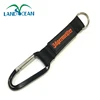 Custom Carabin Keychain Short Lanyard with PVC patch