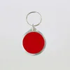 customized size various shape like round clear acrylic keychain maker