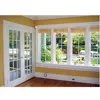 American style pvc window frame extrusion soundproof warm preserved high quality upvc windows