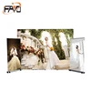 Easy Exhibit Telescoping Skyline Scrolling Rotating Rollup Double Side Banner Stand