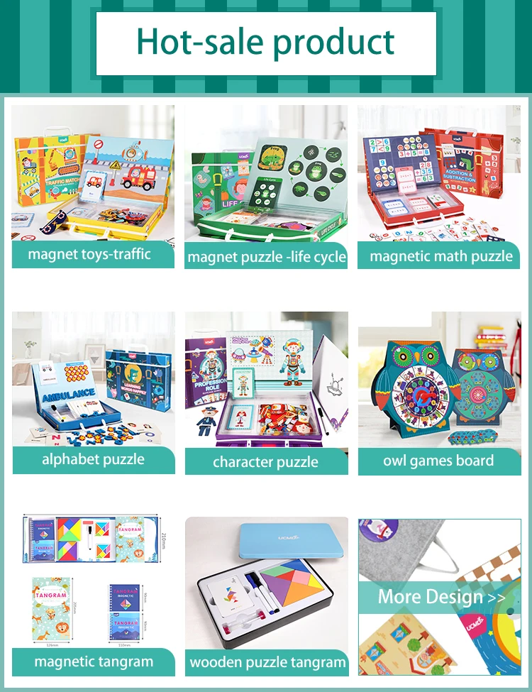 Plant and Animal Magnetic Puzzle Educational Kids Toys Life Cycle Puzzle details