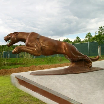 life size panther statue