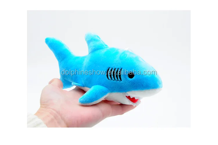 shark plush keychain