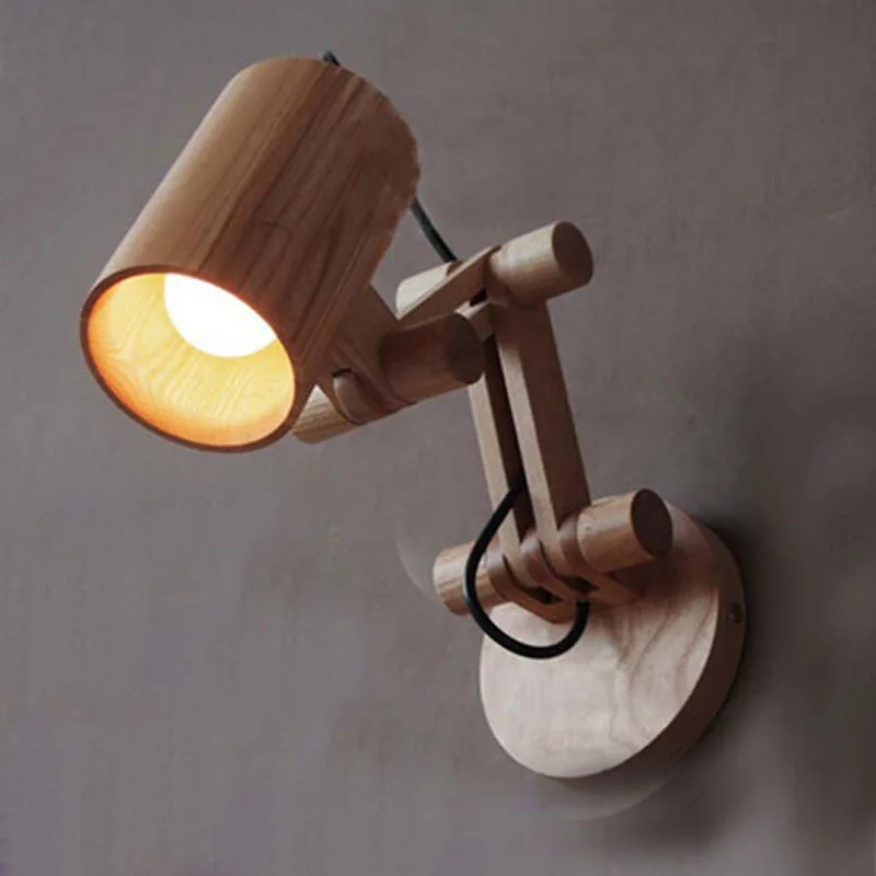 настольный светильник wood pumptable lamp