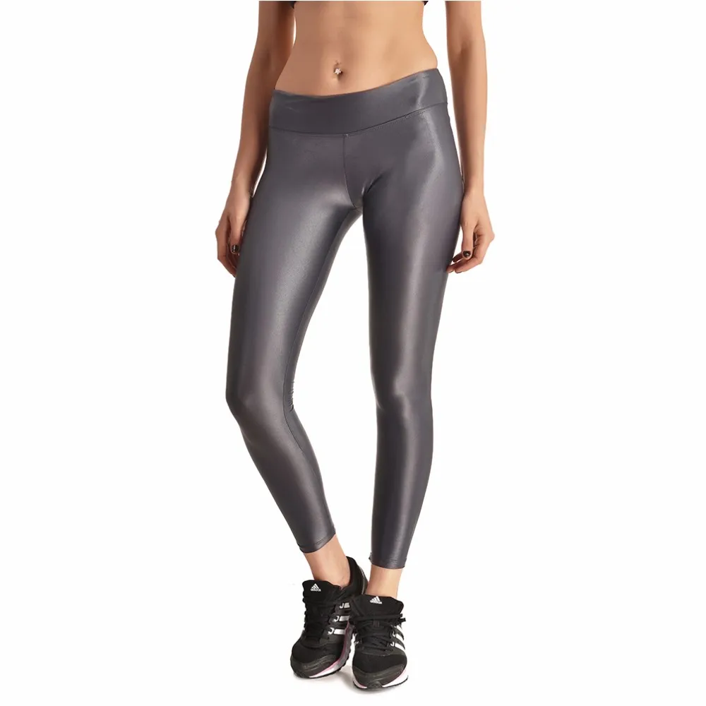 high waisted polyester leggings