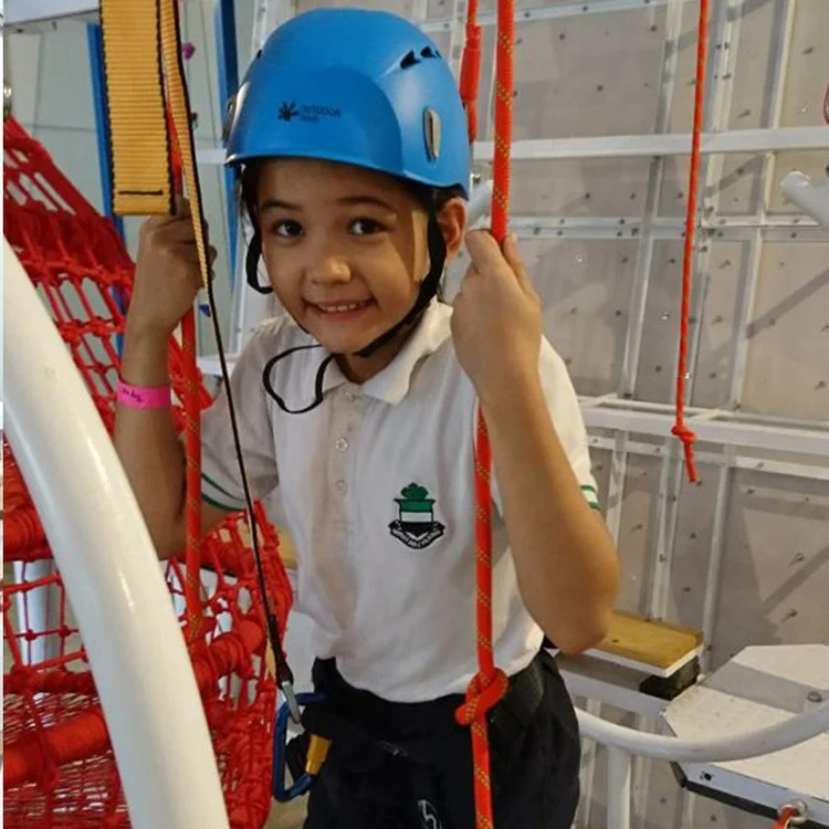 Zip-Line Recreational Outbound Rope Obstacle Course Facilities for Amusement Park on Sale