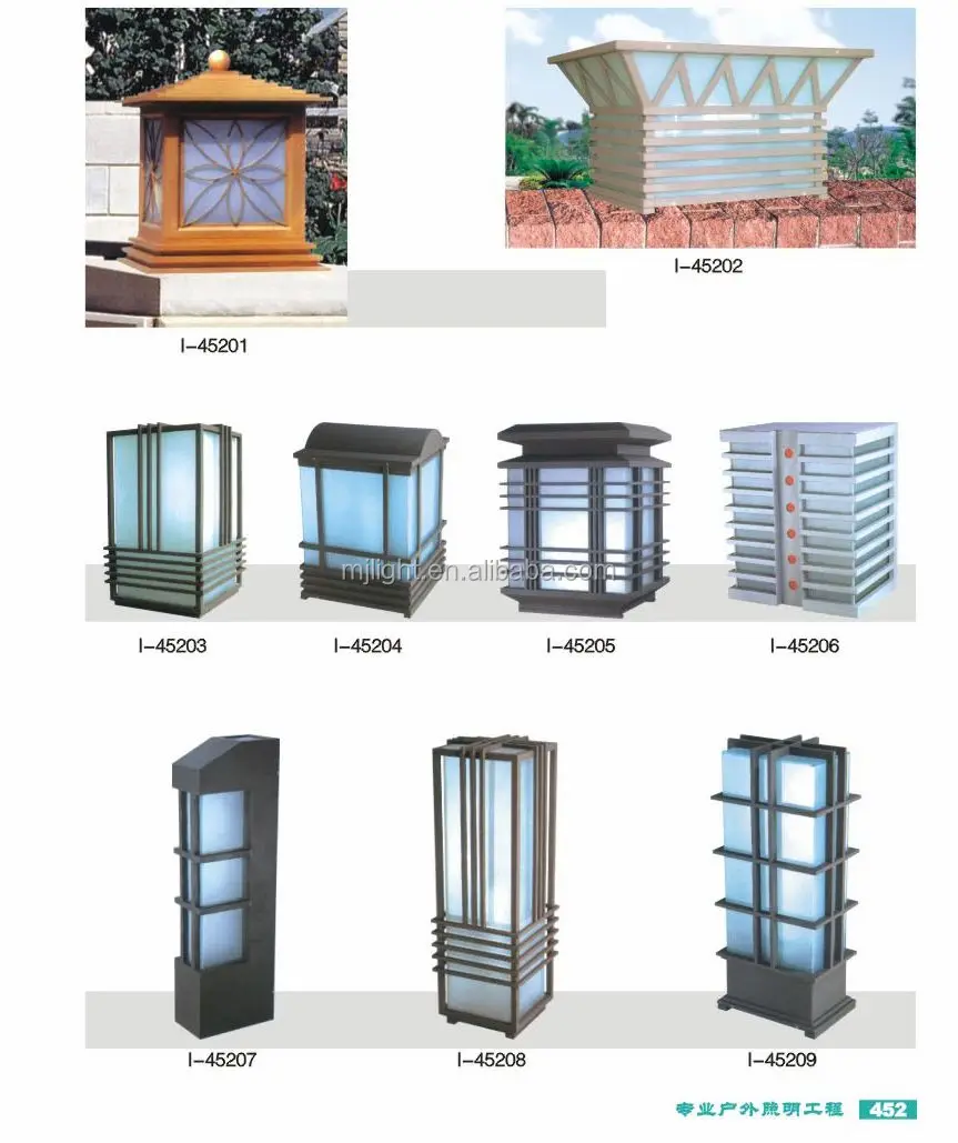 Outdoor Square Led Gate Post Light Buy Gate Post Light,Led Gate Post