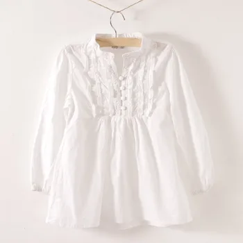 C84090a Girls White Cotton Shirts Dress,Europa Baby Girls White Dress  Buy Hot Sale Little 