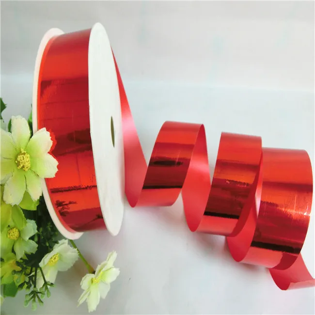 2018 Manufacture 50mm Plastic Pp Ribbon Roll Buy Solid Color Plastic