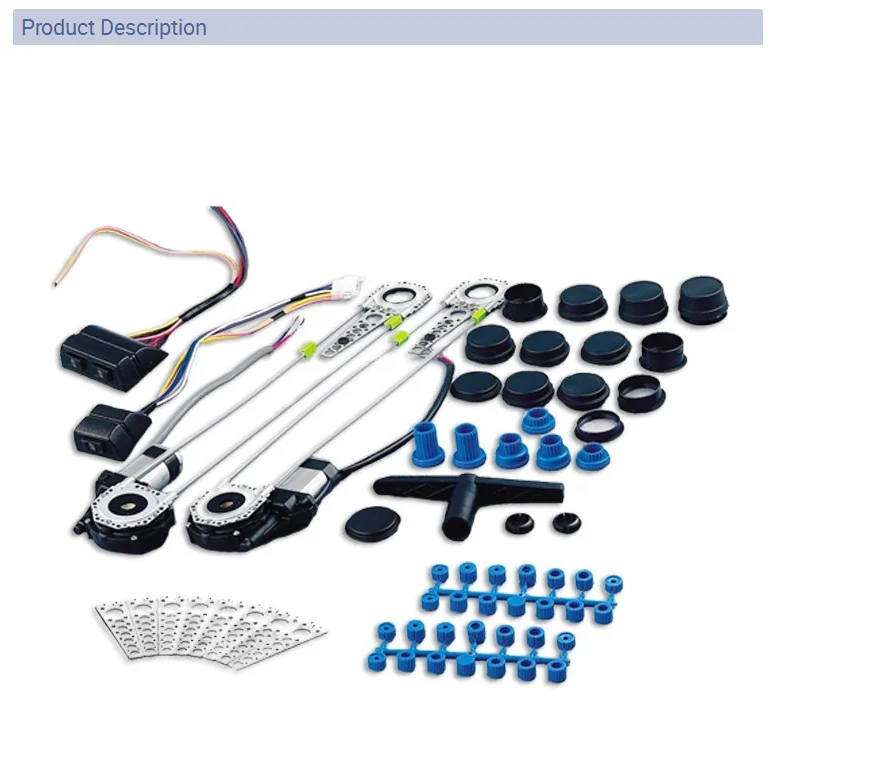 Universal Electric Power Window Lift Regulator Roll Up Conversion Kit