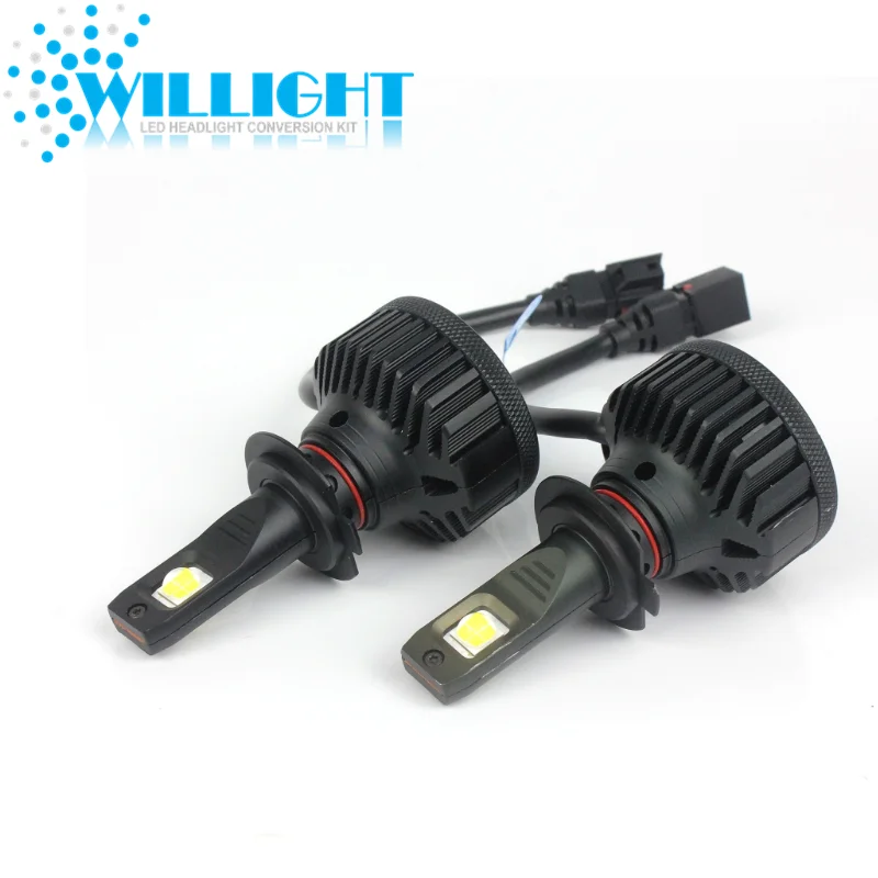 XHP70 LED 90W  H7 18000LM 6000K All-In-One LED Headlight Kit High/Low Beam Bulbs Automotive LED Headlamps for Cars