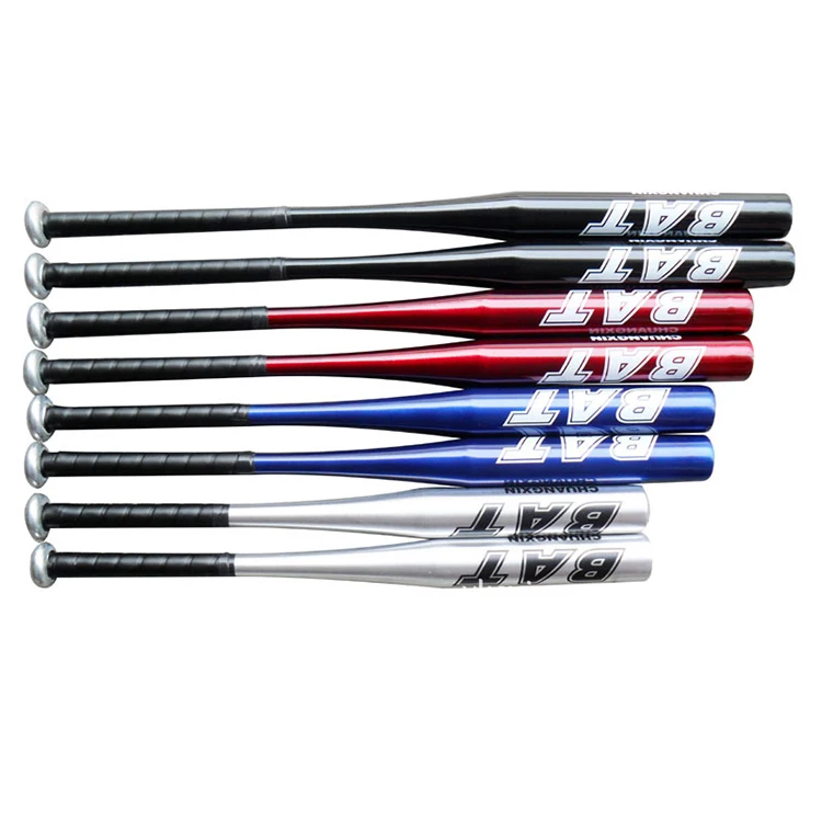 Metal Baseball Bat 20" 25'' 28'' 30'' 32'' 34'' Red/blue/silver
